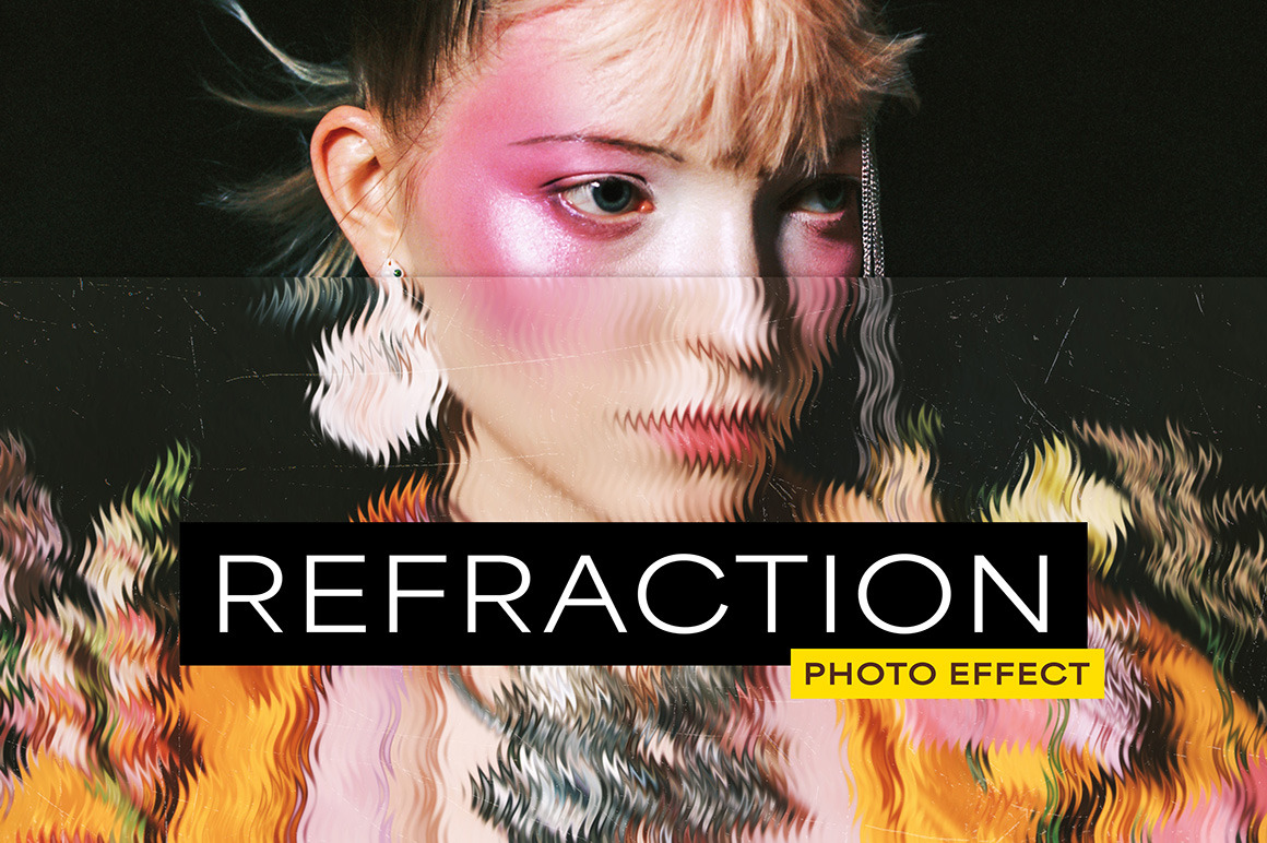 Refraction Glass Photo Effect Refraction Glass Photo Effect