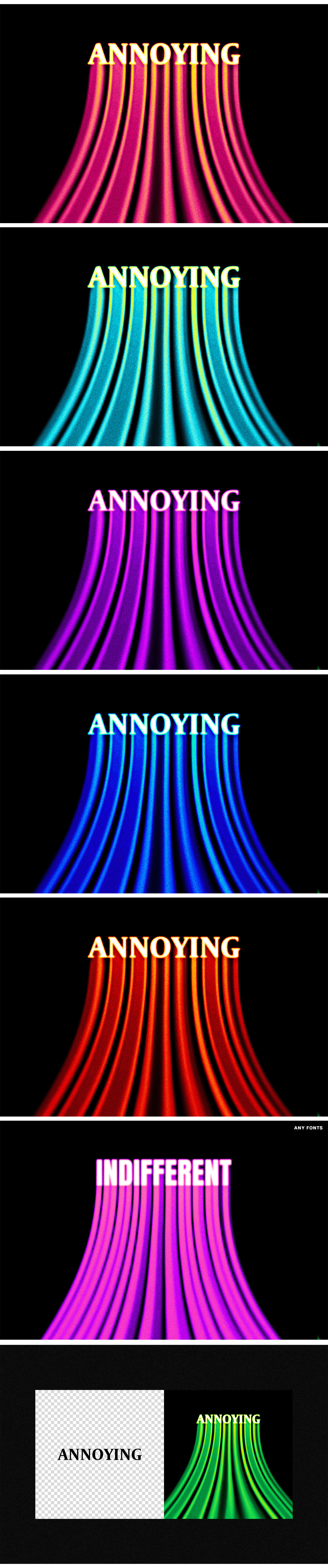 Soaring Melting Text Effects Soaring Melting Text Effects