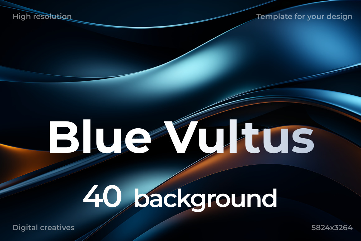 Blue Vultus ❊ Background Set