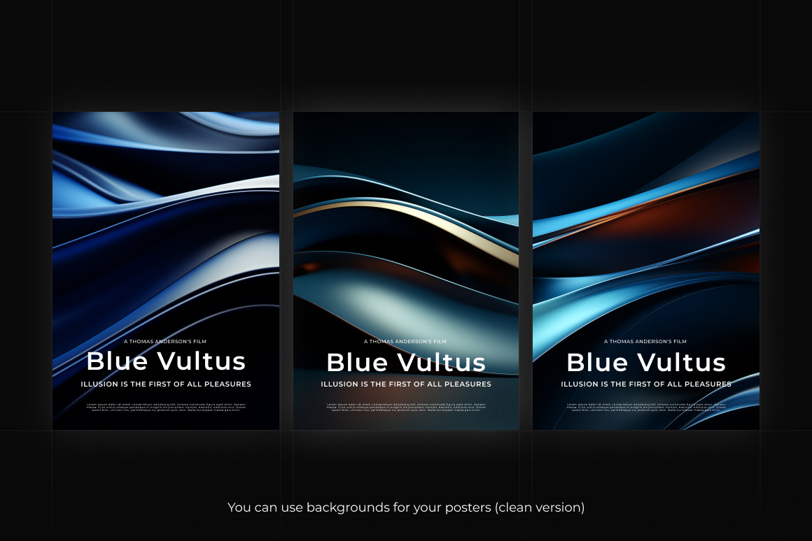 Blue Vultus ❊ Background Set