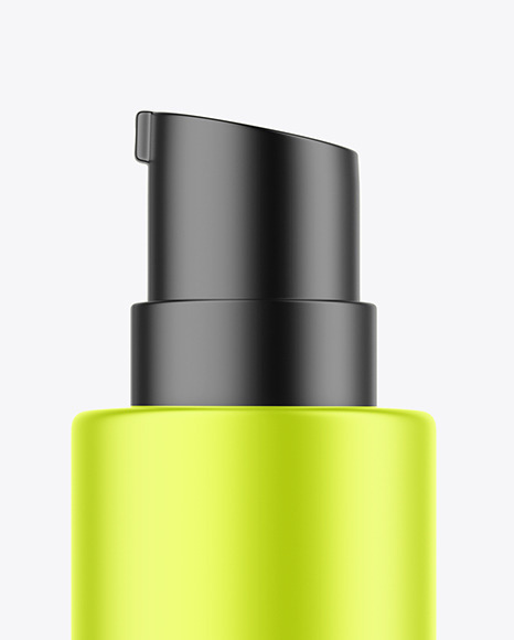 Metallic Airless Bottle Mockup