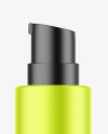 Metallic Airless Bottle Mockup
