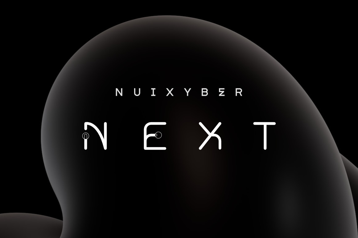 Nuixyber Next Font