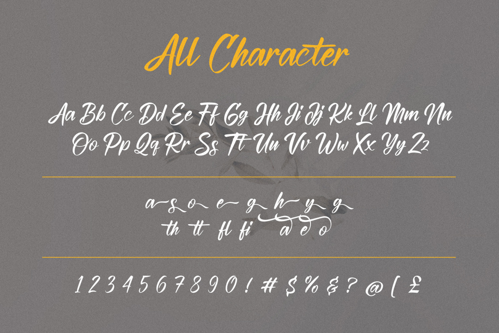 Mongtar - Elegant Script Mongtar - Elegant Script