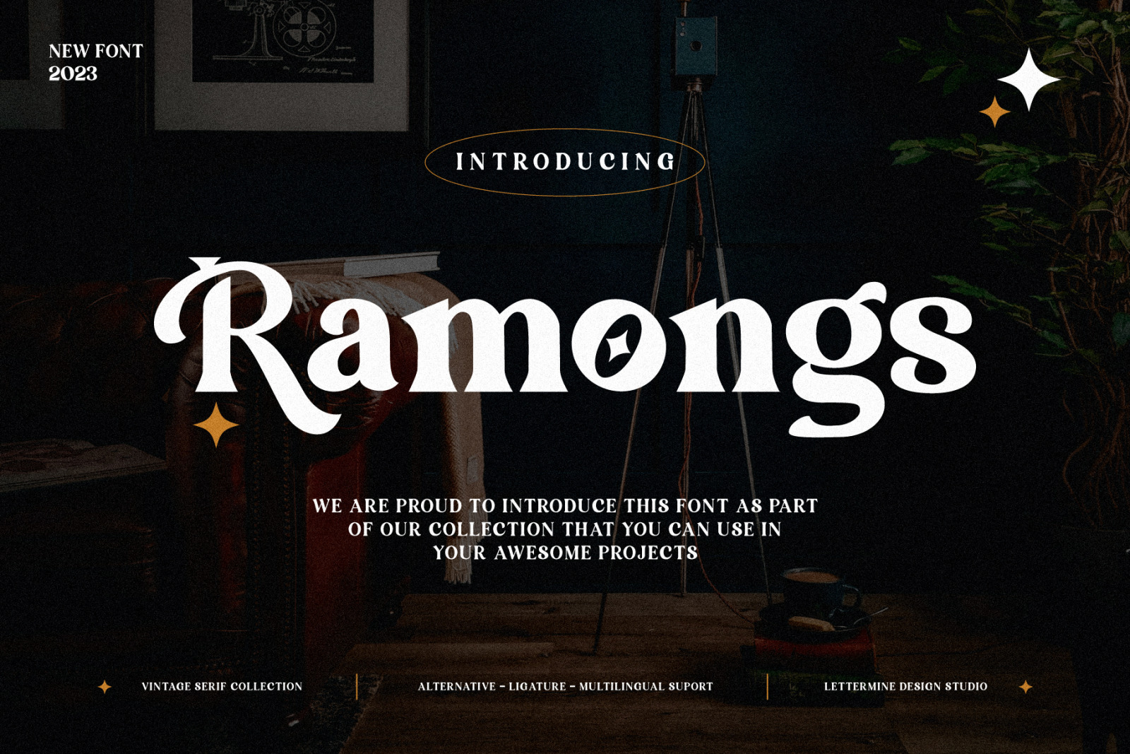 Ramongs - Vintage Serif Font