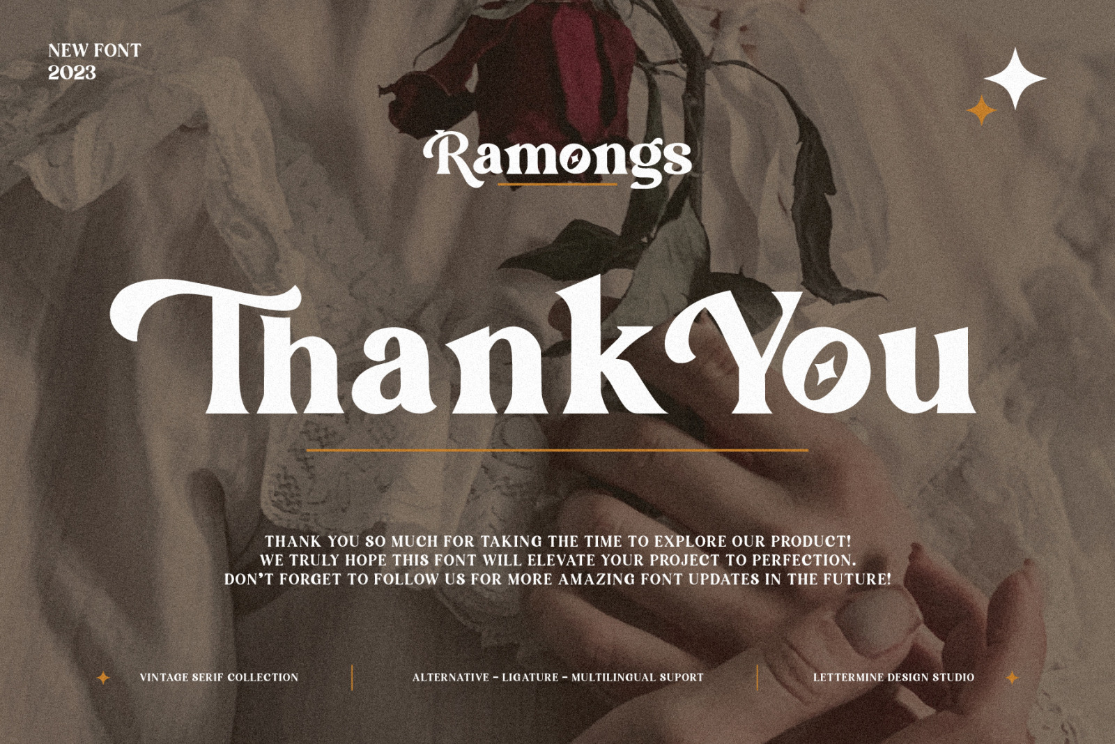 Ramongs - Vintage Serif Font