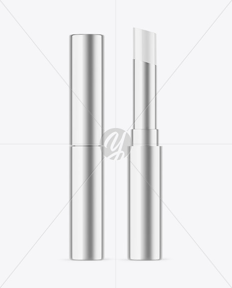Metallic Lipstick Mockup