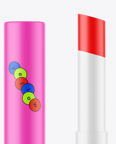 Matte Lipstick Mockup