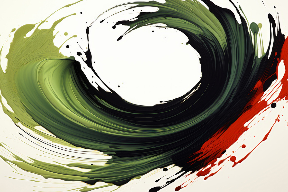 Paint brush strokes Paint brush strokes