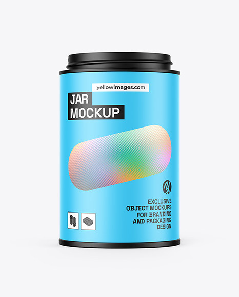 Matte Jar Mockup