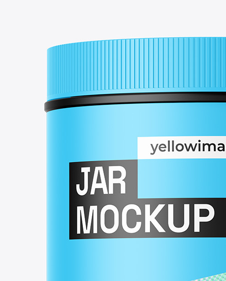 Matte Jar Mockup