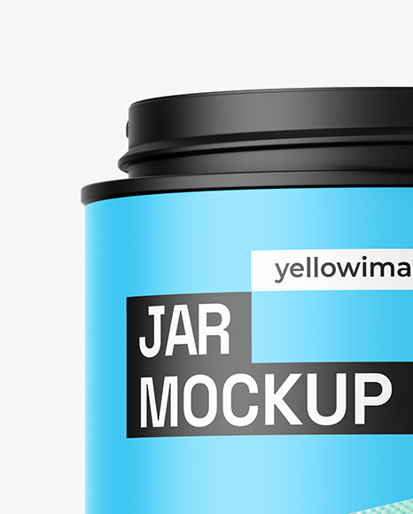 Matte Jar Mockup