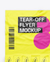 Tear-Off Flyer Mockup