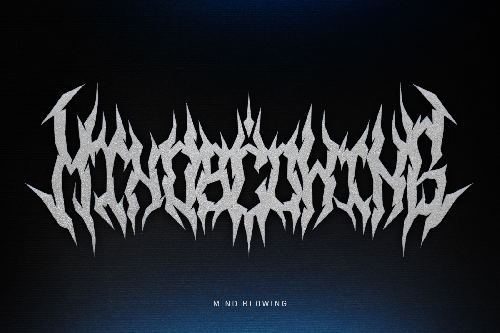 Morexbomb | Heavy Metal Font