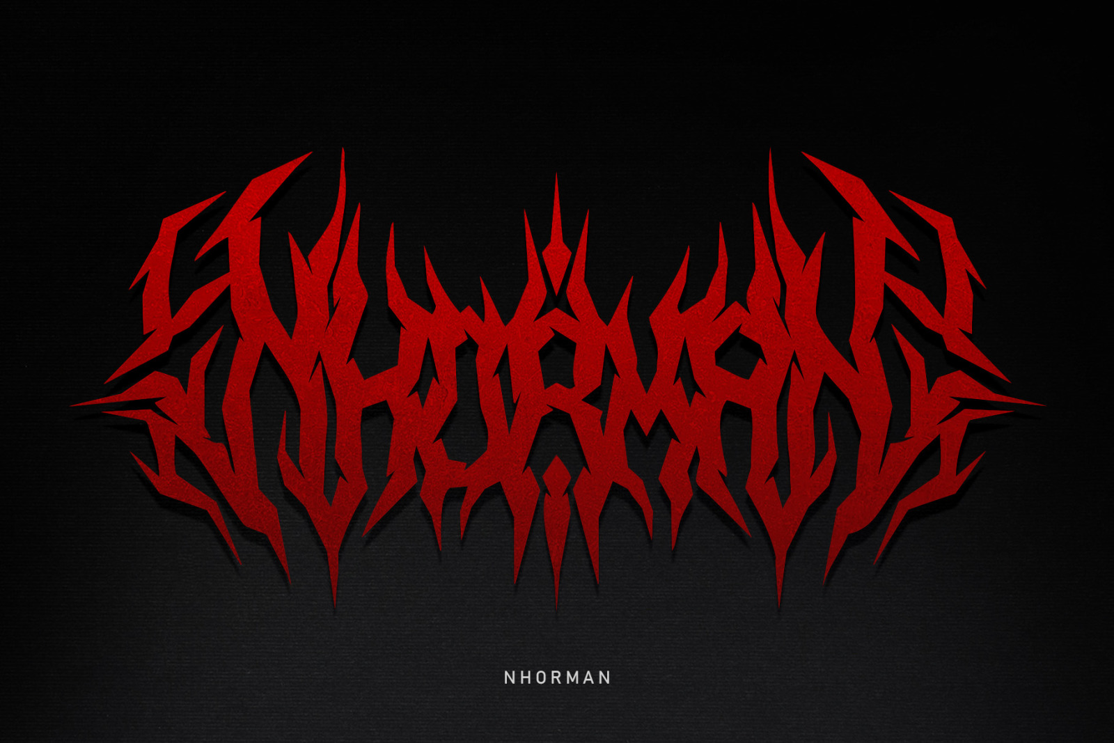 Morexbomb | Heavy Metal Font