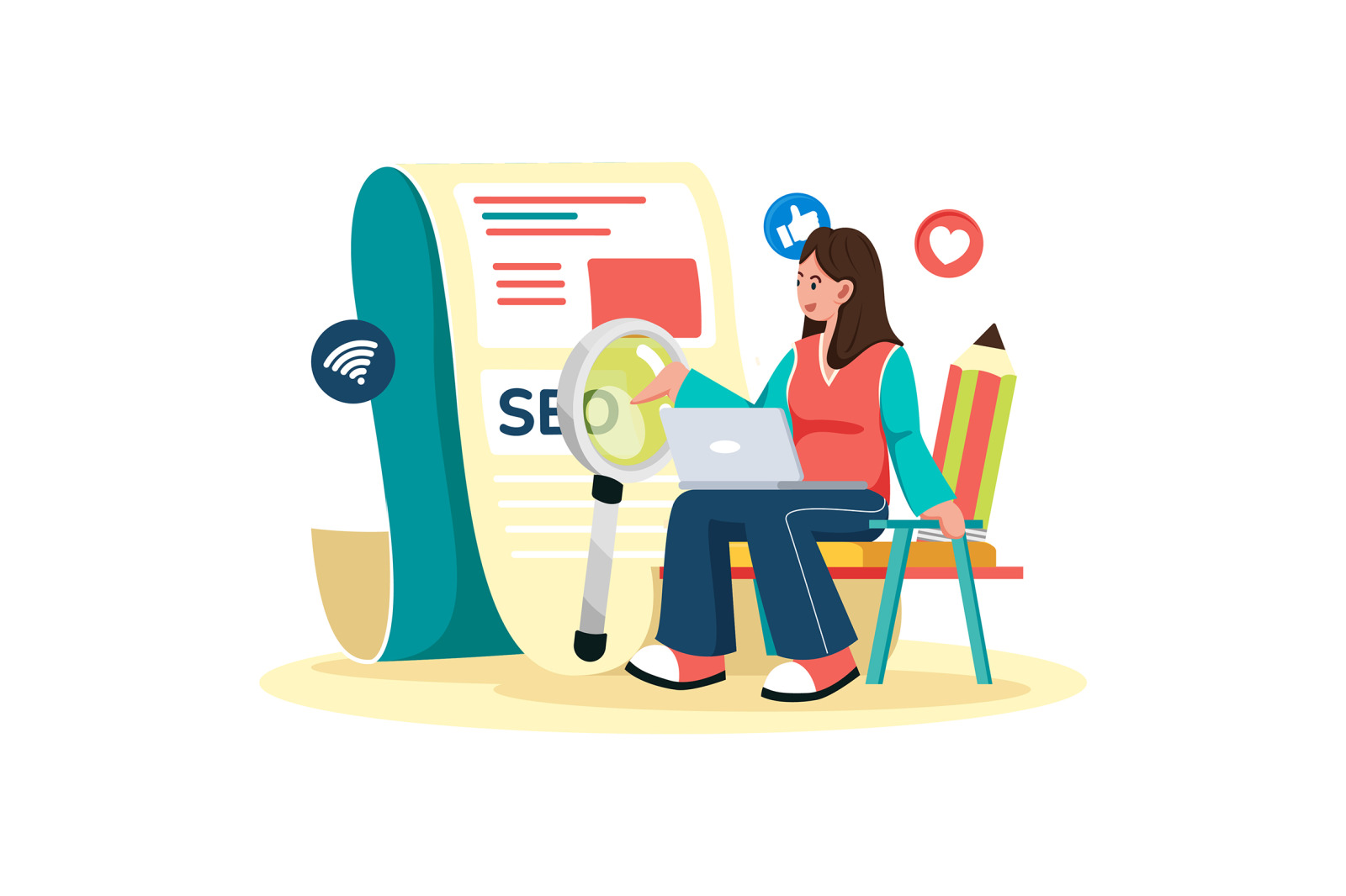 M743_Digital Marketing Illustration Pack M743_Digital Marketing Illustration Pack