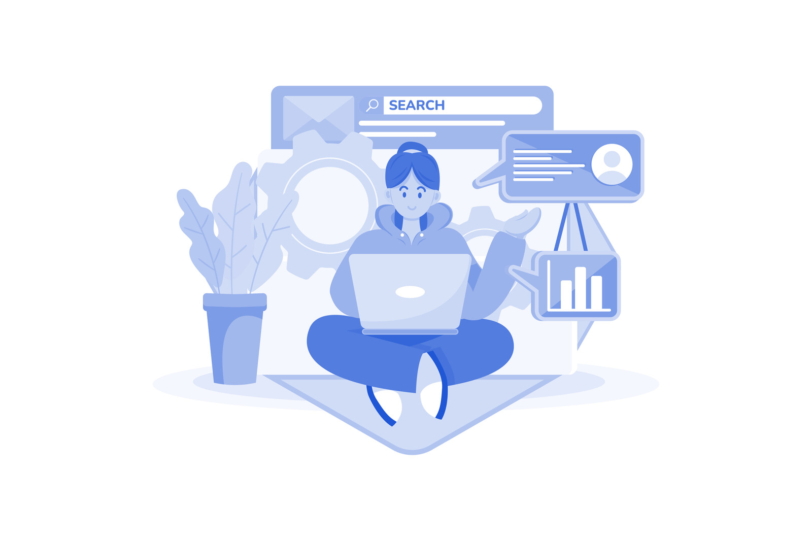 M743_Digital Marketing Illustration Pack M743_Digital Marketing Illustration Pack