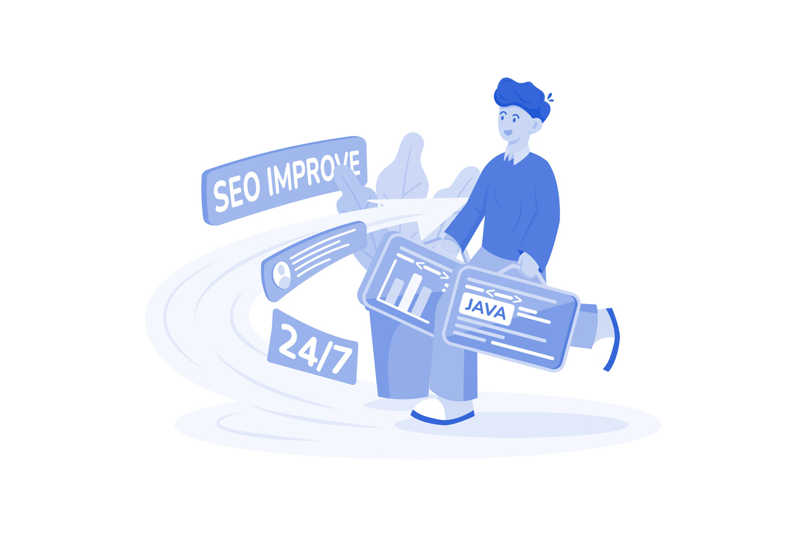 M743_Digital Marketing Illustration Pack M743_Digital Marketing Illustration Pack