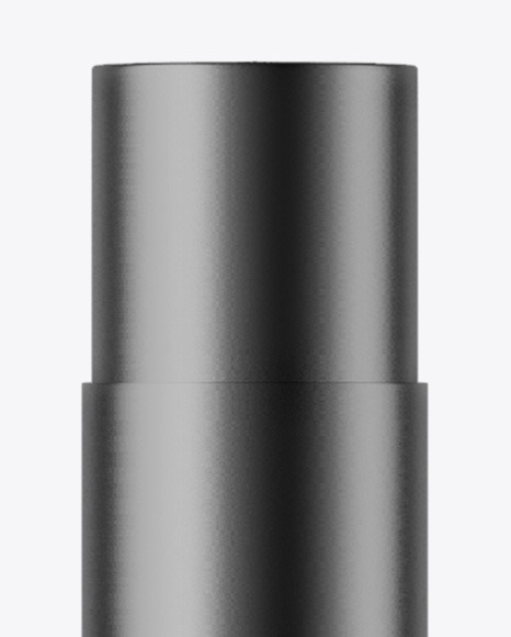 Matte Metallic Mascara Tube Mockup