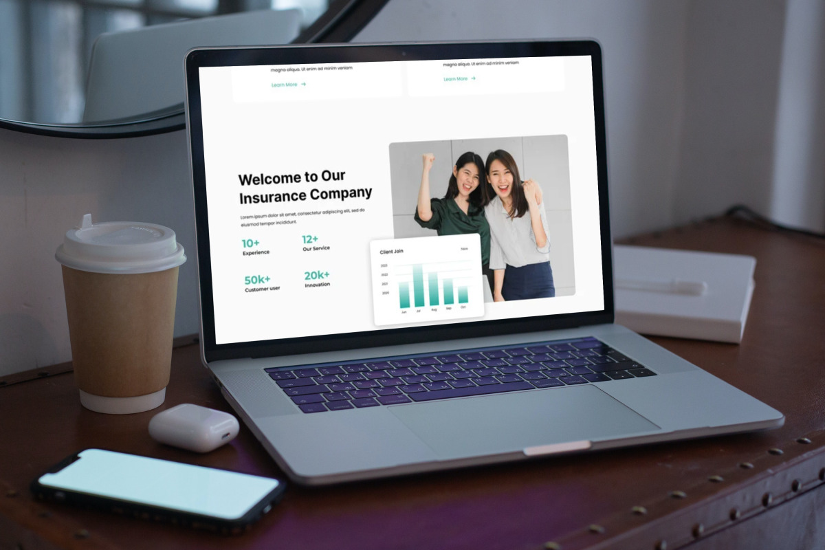 InsureCare - Insurance Agency Landing Page