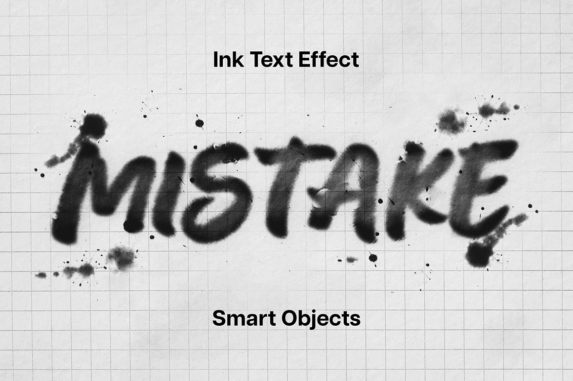 Ink Text Effect