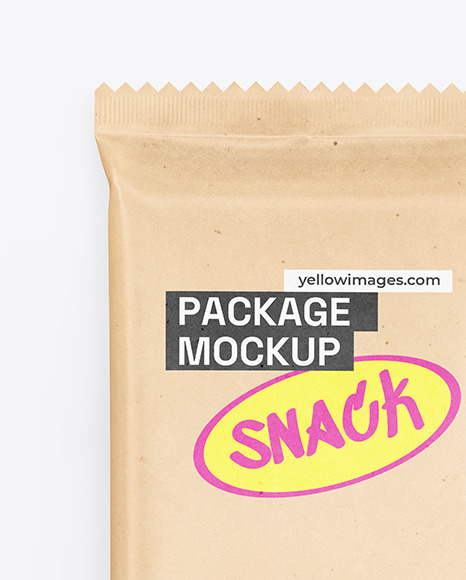 Kraft Snack Package Mockup