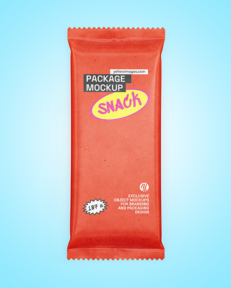 Kraft Snack Package Mockup