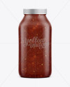 Jar W/ Chilli &amp; Tomato Sauce Mock-Up