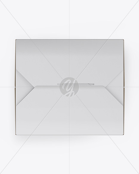 Box Mockup - Front & Top Views