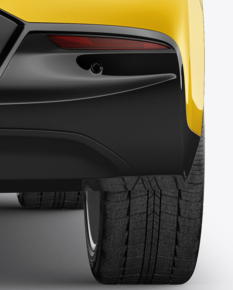 Chevrolet Volt Mockup - Back View