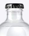 330ml Clear Glass Water Bottle Mockup