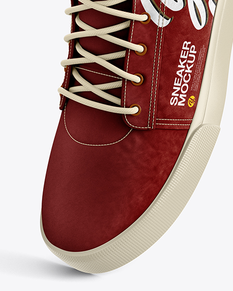 Sneaker Mockup - Left Half Side View - Free Download Images High