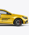 Mercedes CLA 45 AMG Mockup - Side View