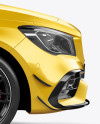 Mercedes CLA 45 AMG Mockup - Side View