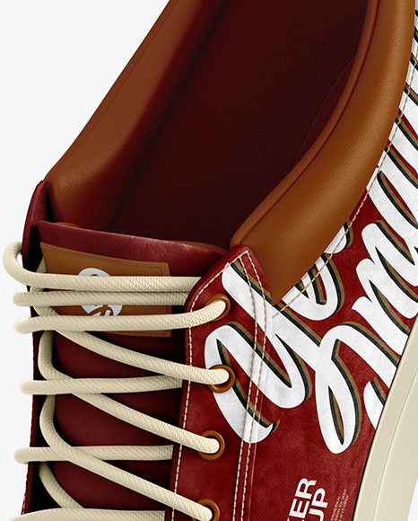 Sneaker Mockup - Right Half Side View