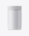 Matte Plastic Jar Mockup