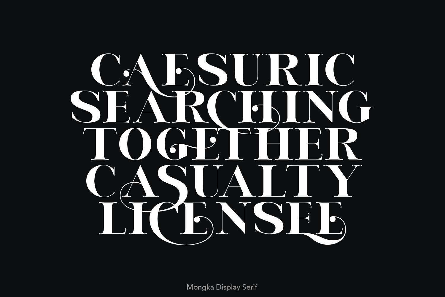 Mongka Display Font Mongka Display Font