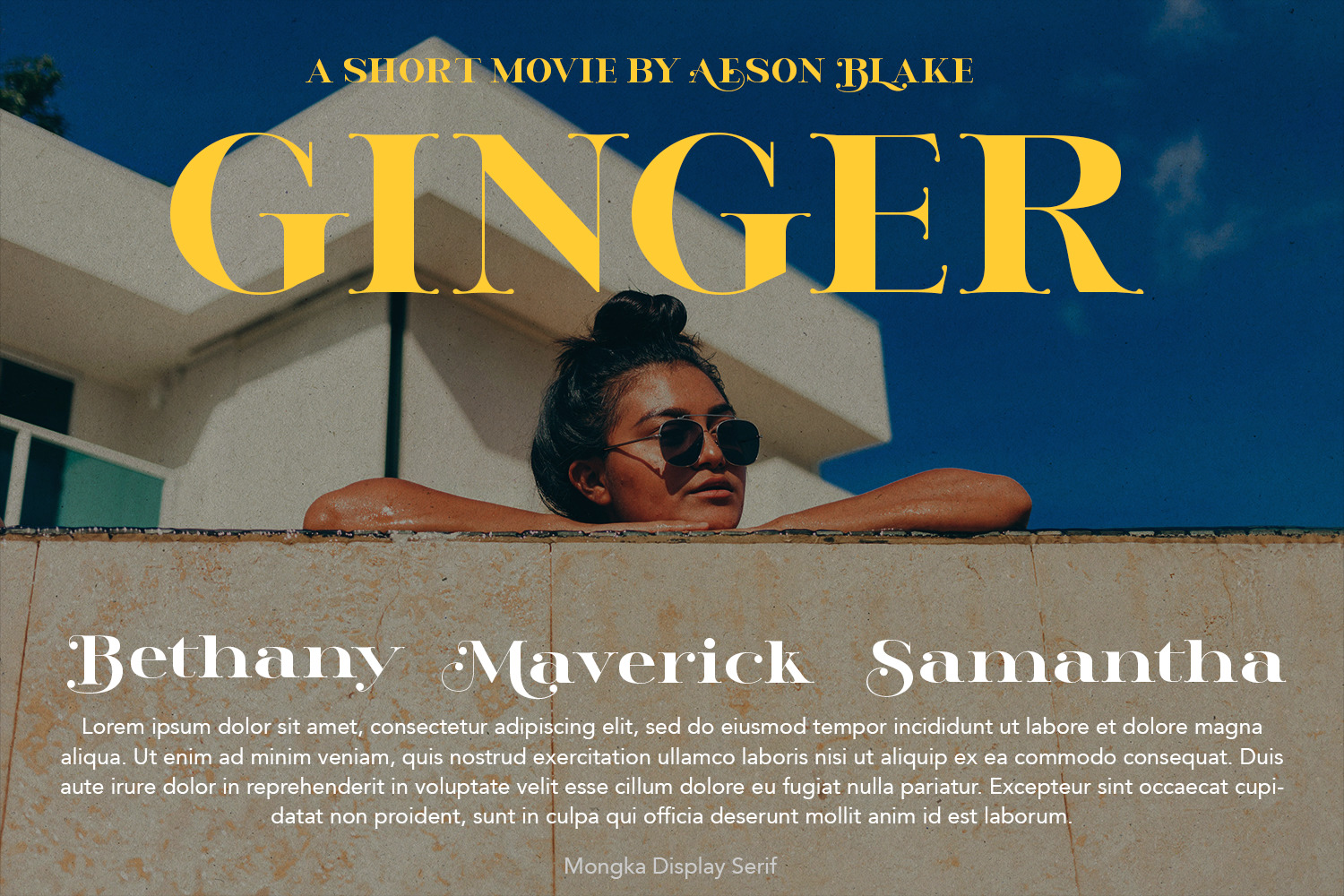 Mongka Display Font Mongka Display Font