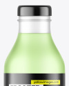 Frosted Glass Bottle Mockup