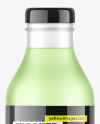 Frosted Glass Bottle Mockup