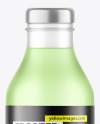 Frosted Glass Bottle Mockup
