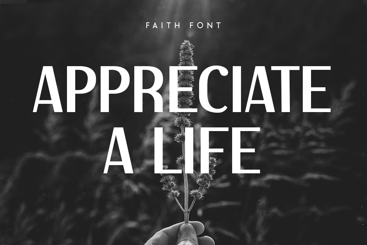 Faith - Modern Elegant Sans Serif