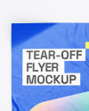 Tear-Off Flyer Mockup