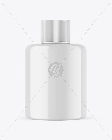 Glossy Essential Oil Bottle Mockup