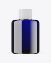 Blue Glass Essential Oil Bottle Mockup