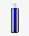Blue Cosmetic Bottle Mockup