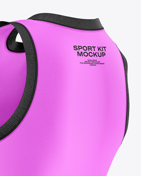 Women's Sport Kit Mockup - Back View