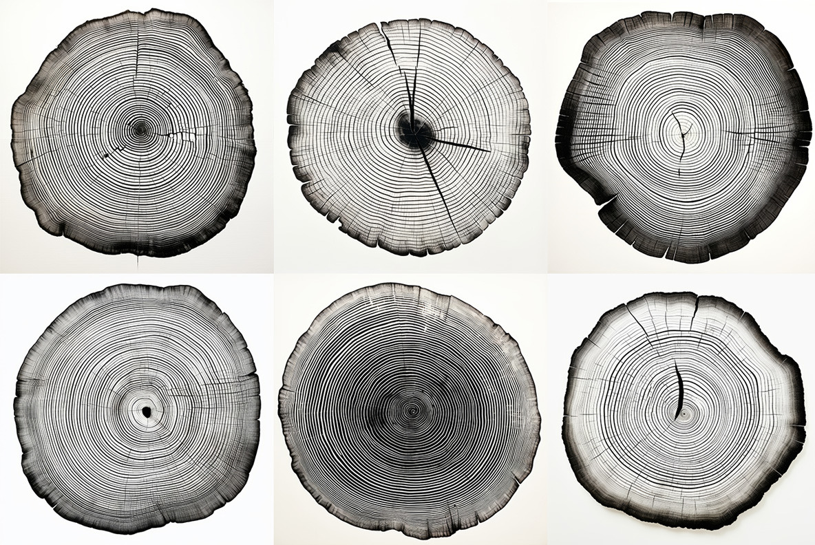 Black tree rings