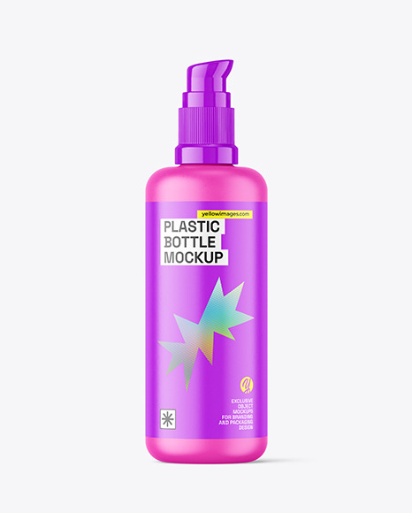 Matte Airless Bottle Mockup