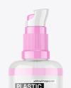 Clear Airless Bottle Mockup